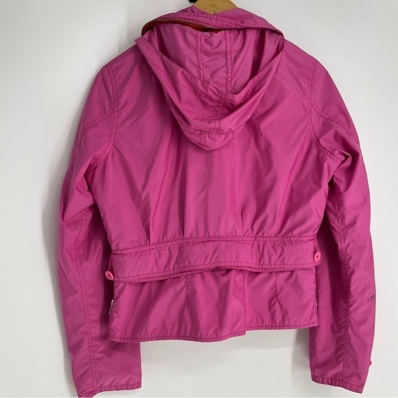 Ralph Lauren Coat Girls Large Pink Polyester Tech Polo Jeans Raincoat Jacket - Picture 6 of 11